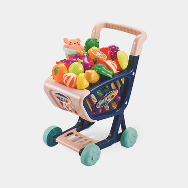 SUPERMARKET SHOPPING CART PLAY SET FOR KIDS